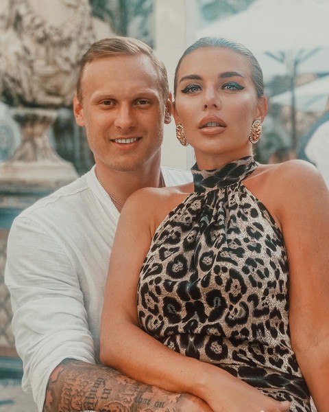 Анна Седокова с супругом