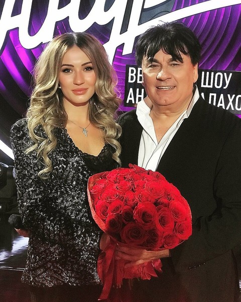 Александр Серов с дочерью Мишель