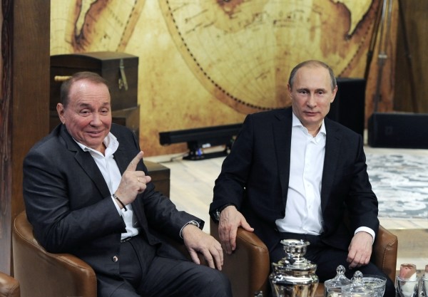 Александр Масляков во время встречи с Владимиром Путиным в 2015-м