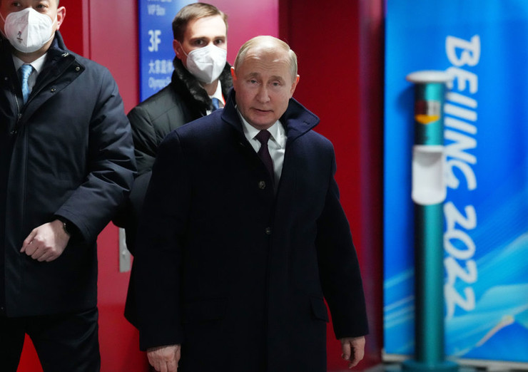 Президент России прибыл на открытие Олимпиады 